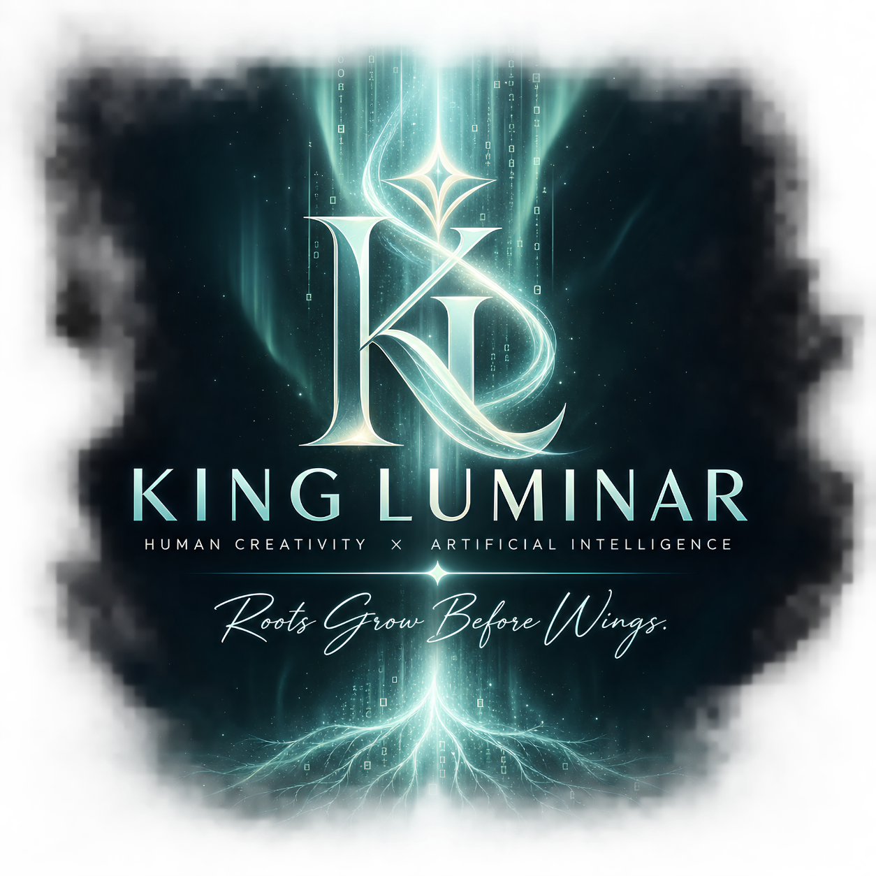 King Luminar tree logo mark